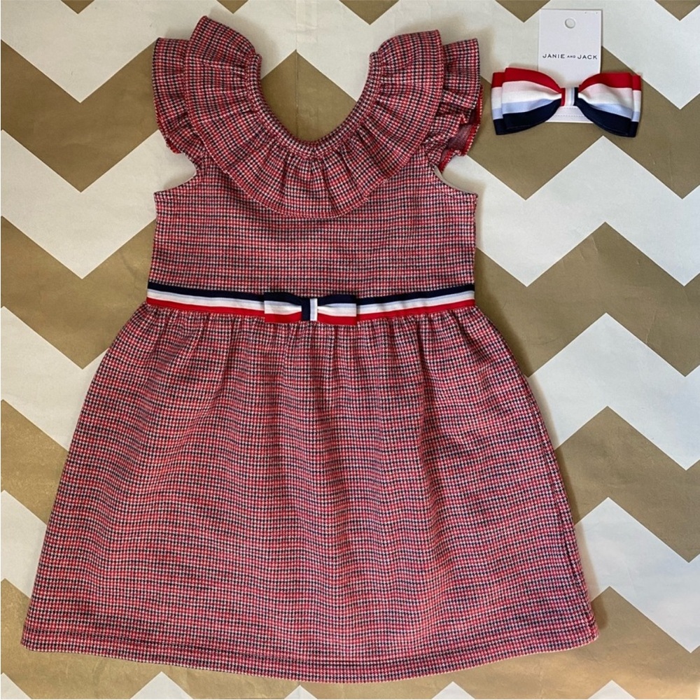 Janie and Jack dress and bow